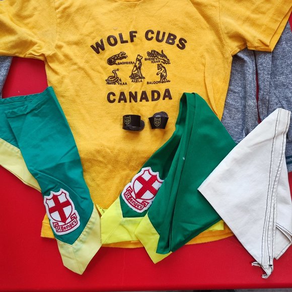 Rare Vintage Wolf Cubs Canada scout uniform Manitoba  Transcona Springfield boys - Picture 15 of 15